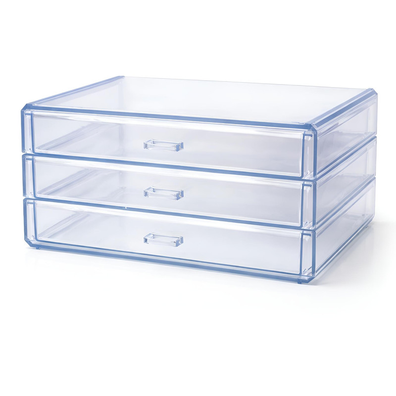 استند لوازم آرایشی مدل  سه کشو Stk702