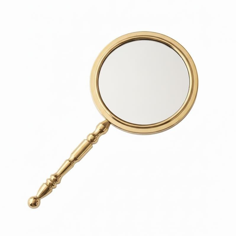 آینه آرایشی دسته‌دار مدل mirror3639