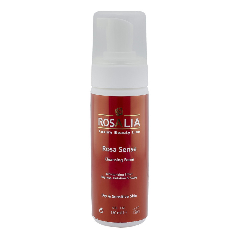 فوم پاک کننده صورت رزالیا مدل Rosa Scence حجم 150 میلی لیتر