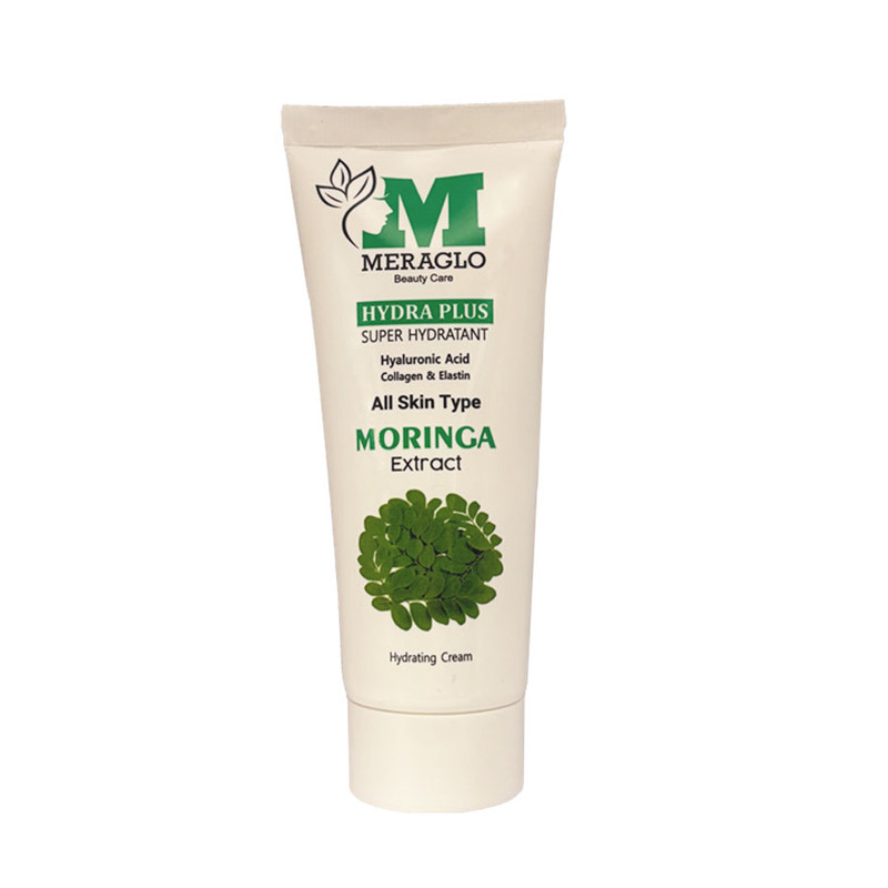 کرم مرطوب کننده و آبرسان دست و صورت مراگلو مدل moringa مناسب انواع پوست حجم 75 میلی لیتر
