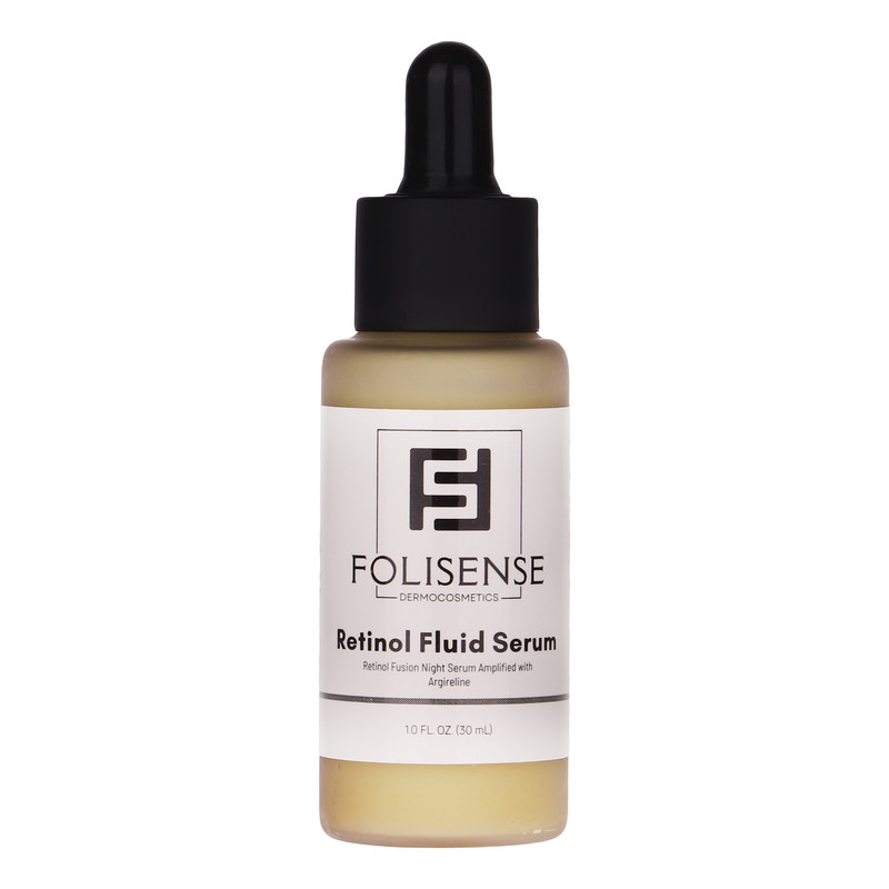 سرم ضد چروک فولیسنس مدل Rentinol Fluid Serum حجم 30 میلی‌لیتر