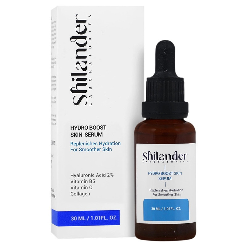 سرم آبرسان و جوانساز پوست شیلاندر مدل HYDRO BOOST مناسب برای انواع پوست حجم ۳۰ میلی‌لیتر