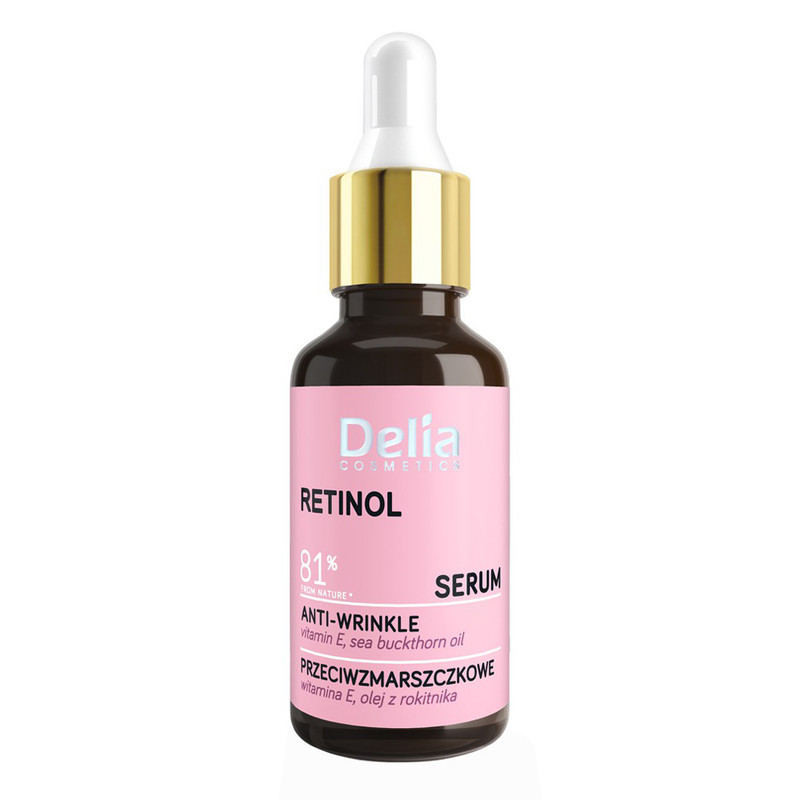 سرم لایه‌بردار پوست دلیا مدل Retinol مناسب برای انواع پوست حجم 30 میلی لیتر