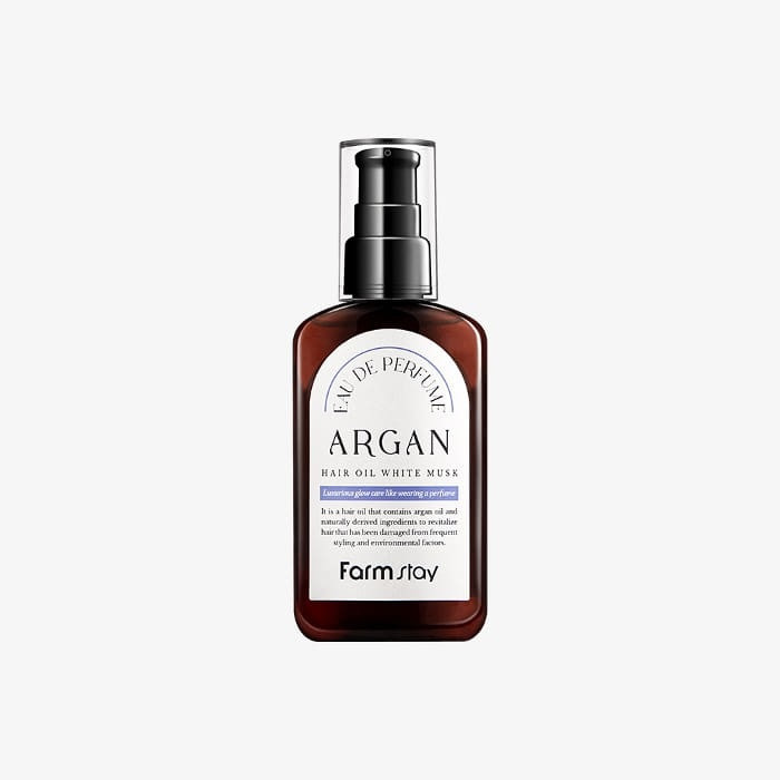 روغن آرگان معطر فارم استی مدل مشک مناسب برای انواع مو حجم 100 میلی لیتر