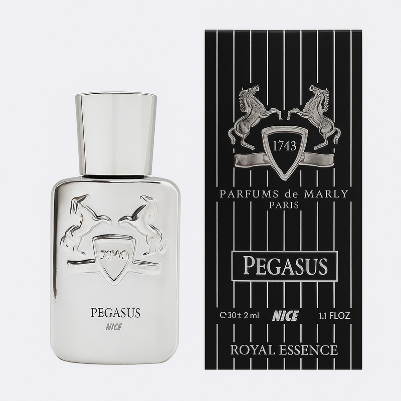 عطر جیبی مردانه نایس مدل پگاسوس با رایحه گرم حجم ۳۲ میلی‌لیتر