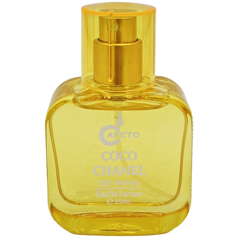 عطر جیبی زنانه کافه تو مدل کوکو شنل با رایحه شیرین و معتدل حجم 35 میلی‌لیتر