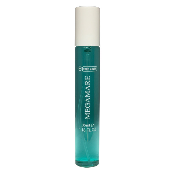عطر جیبی مردانه سوئیس آرمه مدل MEGAMARE با رایحه خنک و گرم حجم ۳۵ میلی‌لیتر