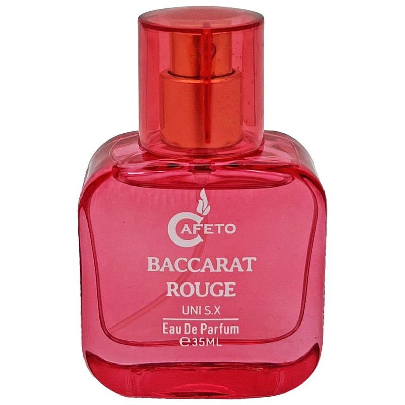 عطر جیبی زنانه کافه تو مدل باکارات رژ با رایحه گرم حجم 35 میلی‌لیتر