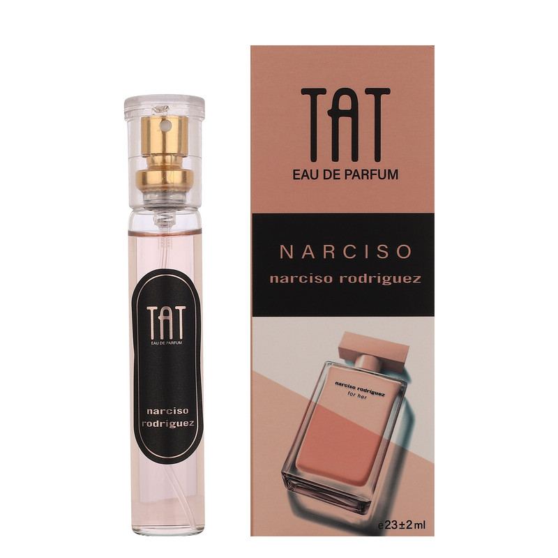 عطر جیبی زنانه تات مدل نارسیس رودریگز با رایحه شیرین حجم 23 میلی‌لیتر