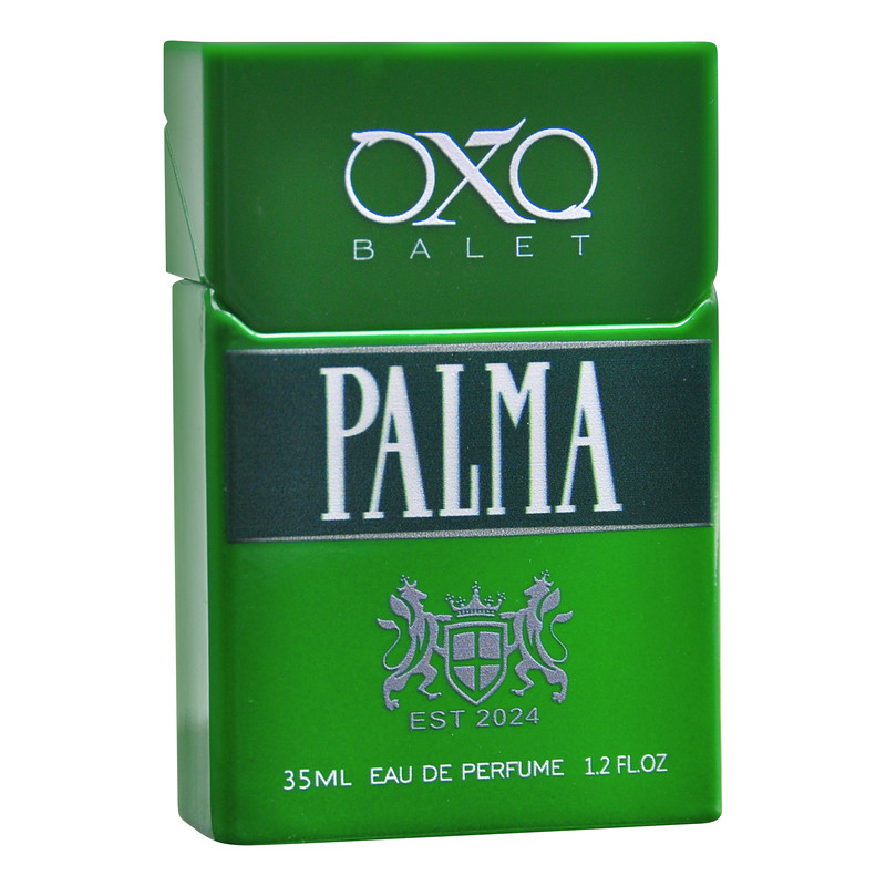 عطر جیبی مردانه اکس بالت مدل palma green با رایحه گرم حجم 35 میلی‌لیتر
