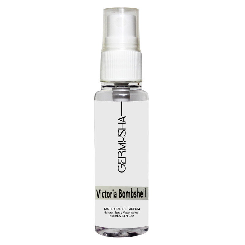 عطر جیبی زنانه گرموشا مدل ویکتوریا سکرت بامب شل با رایحه خنک حجم 32 میلی‌لیتر