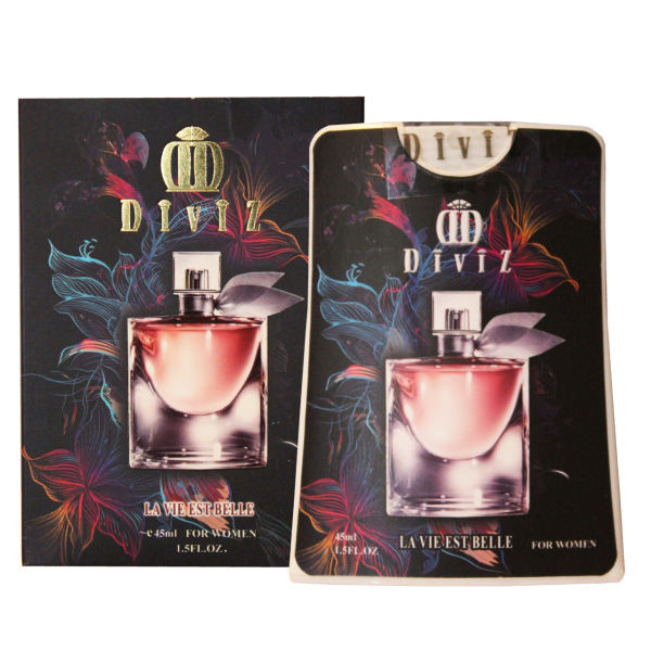 عطر جیبی زنانه دیوایز مدل  لاو ایست بله حجم 45 میلی لیتر