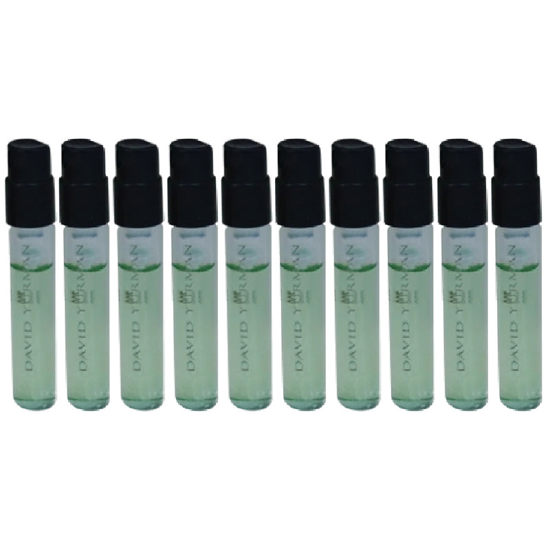 عطر جیبی زنانه دیوید یورمن مدل fresh با رایحه شیرین حجم 1.5 میلی‌لیتر بسته 10 عددی
