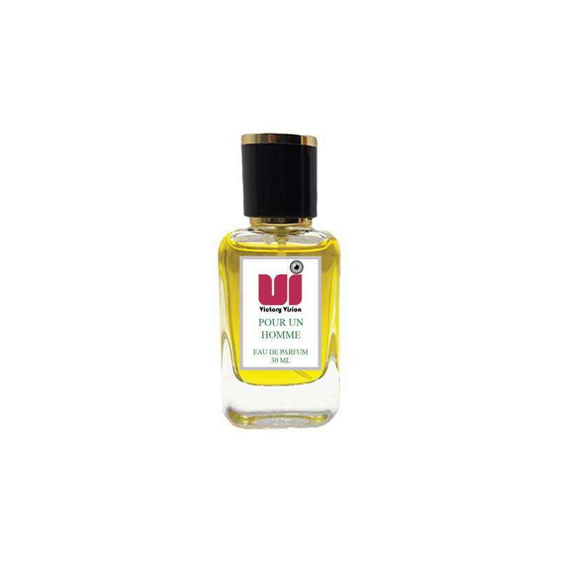 عطر جیبی مردانه ویکتوری ویژن مدل Pour Un Homme با رایحه تلخ حجم 30 میلی‌لیتر