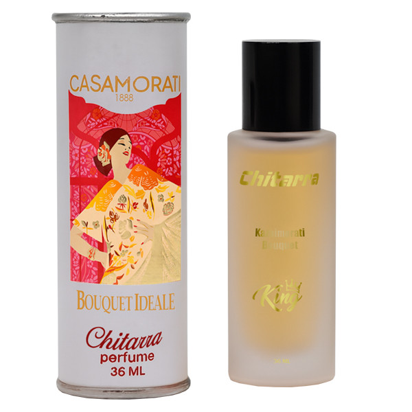عطر جیبی زنانه چیتارا مدل کینگ کازاموراتی بوکت با رایحه گرم حجم 36 میلی‌لیتر
