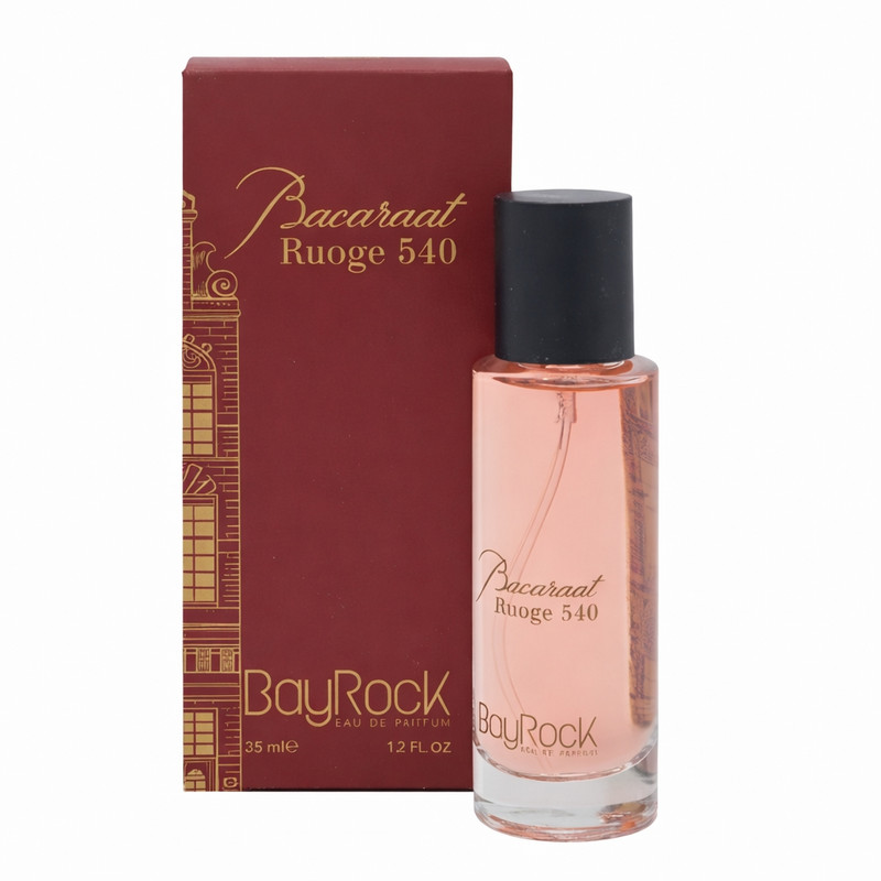 عطر جیبی زنانه بایراک مدل Baccarat Rouge 540 با رایحه شیرین حجم 35 میلی‌لیتر
