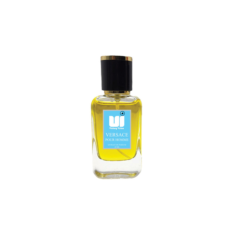 عطر جیبی مردانه ویکتوری ویژن مدل Versace با رایحه مرکباتی و خنک حجم 20 میلی‌لیتر