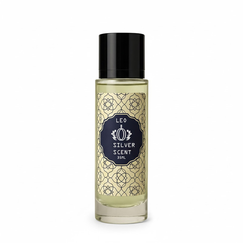 عطر جیبی مردانه لئو مدل Silver Scent با رایحه تند حجم 35 میلی‌لیتر