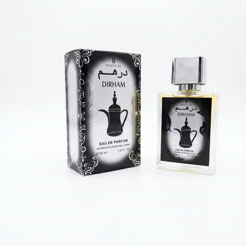 عطر جیبی مردانه میستیکال مدل درهم با رایحه گرم حجم 30 میلی‌لیتر