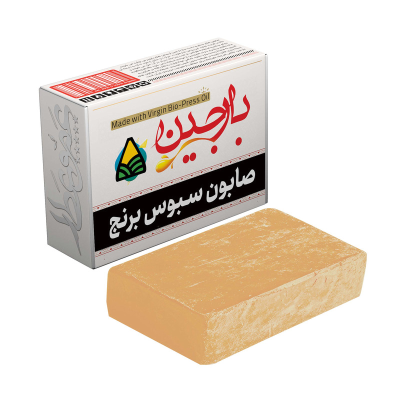 صابون شستشو بارجین مدل بایوپرس سبوس برنج وزن 85 گرم
