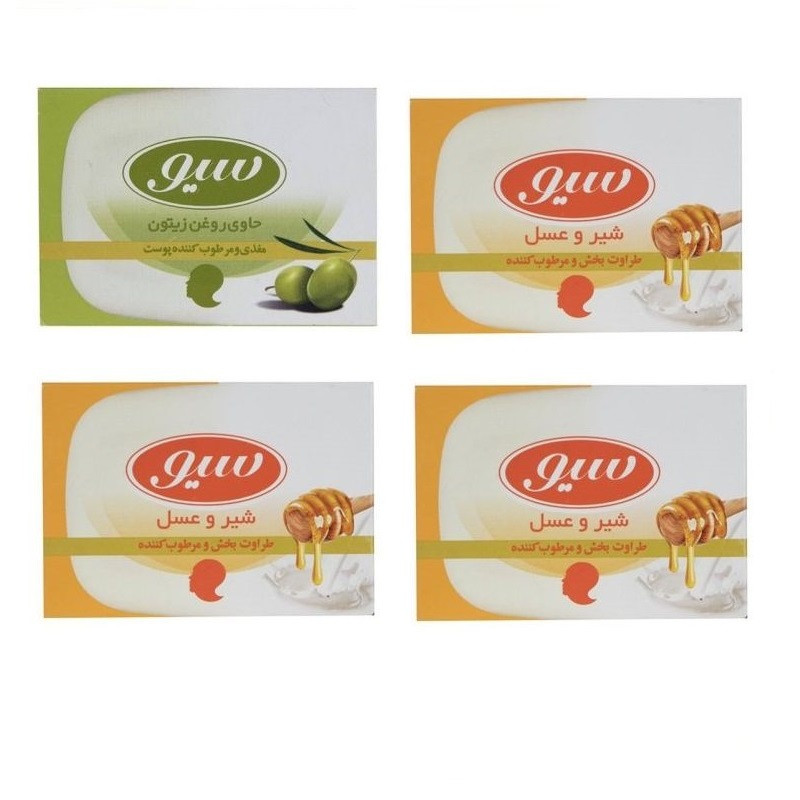 صابون شستشو سیو مدل og وزن 125 گرم بسته 4 عددی
