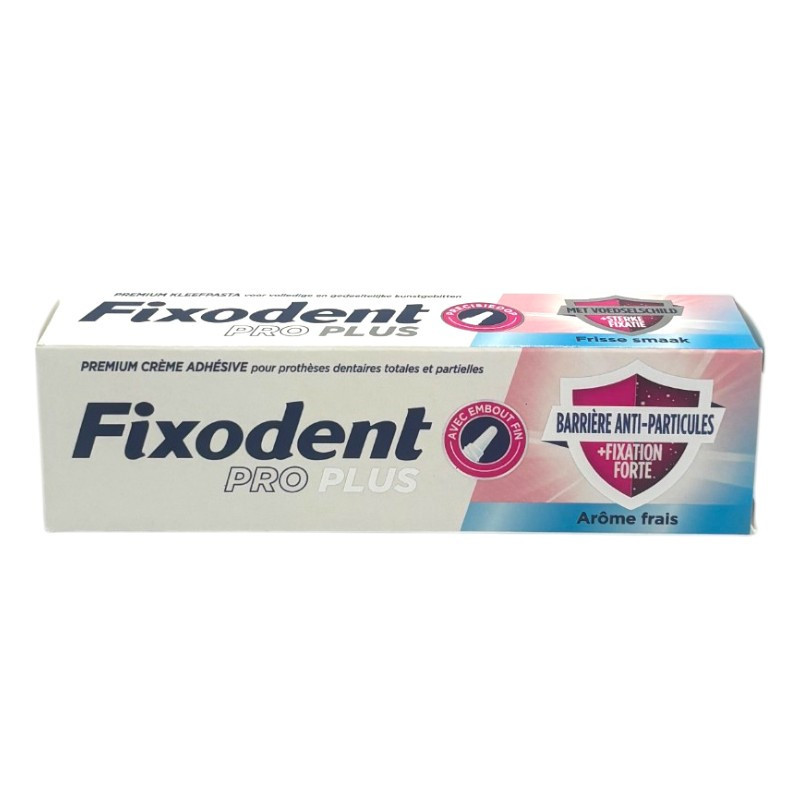 چسب دندان مصنوعی فیکسودنت مدل pro plus premium وزن 40 گرم