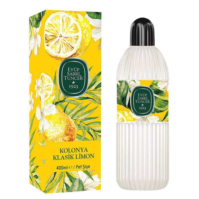 محلول ضد عفونی کننده دست ایوب صبری تانچر مدل Klasik Limon حجم 400 میلی لیتر