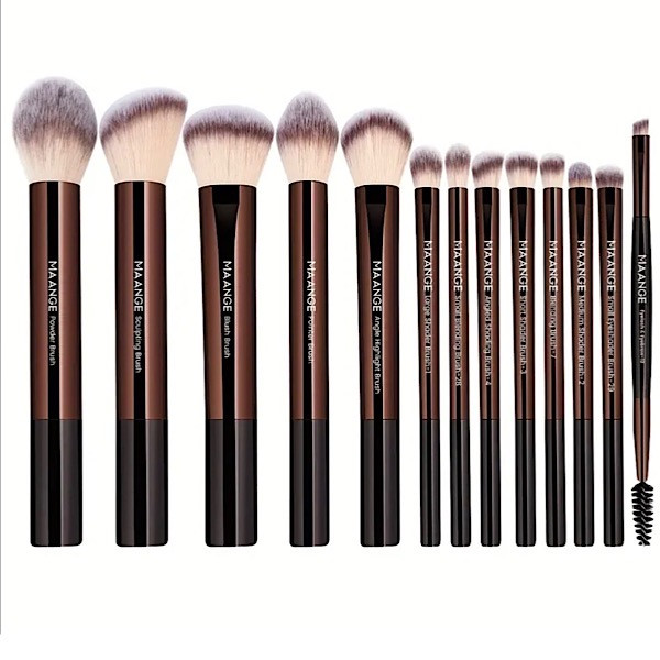 ست براش آرایشی مدل mg778 بسته 13 عددی