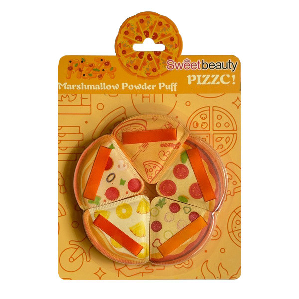 پد آرایشی سوییت بیوتی مدل Pizza مجموعه 5 عددی