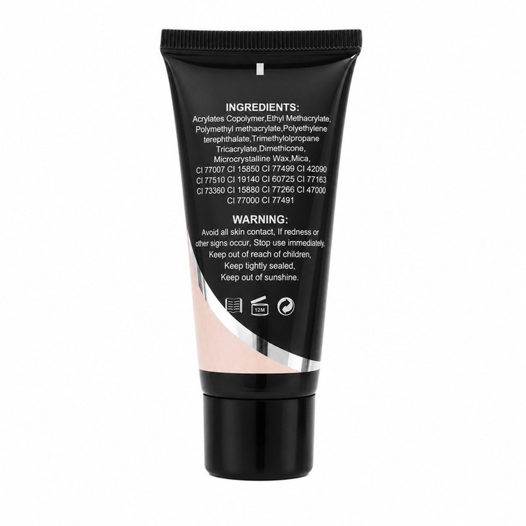 پلی ژل ناخن ار بی مدل Classic Peach حجم 60 میلیلیتر رنگ هلویی