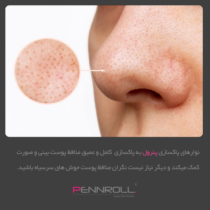 چسب پاک کننده بینی پنرول مدل PRD - Deep Blackhead Acne مجموعه 9 عددی