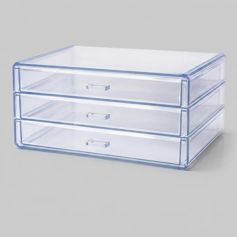 استند لوازم آرایشی مدل  سه کشو Stk702