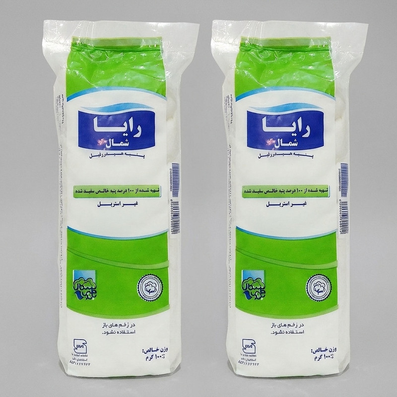 پنبه بهداشتی رایا کد 01 بسته 2 عددی