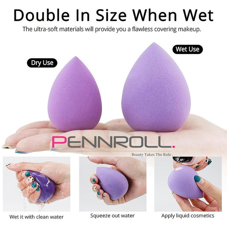پد آرایشی پنرول مدل PRP Candy Puff Bag X4 بسته 4 عددی