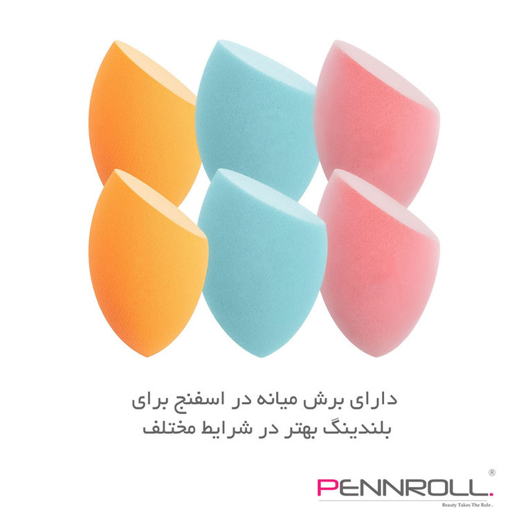پد آرایشی پنرول مدل PRP Candy Puff MC Bag X4 بسته 4 عددی