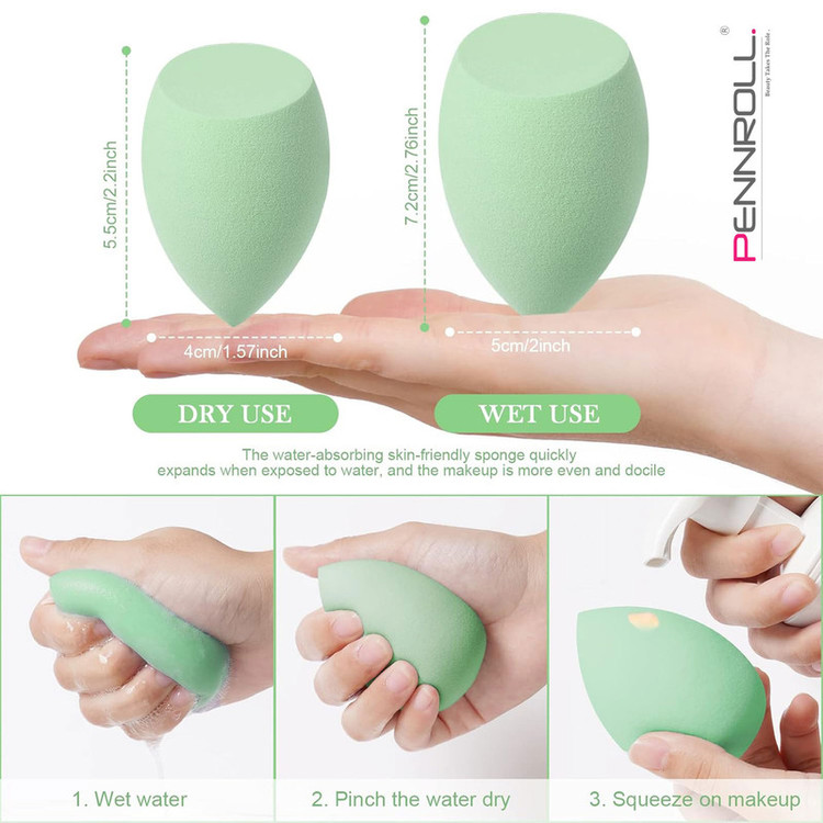 پد آرایشی پنرول مدل PRP Candy Puff MC Bag X4 بسته 4 عددی