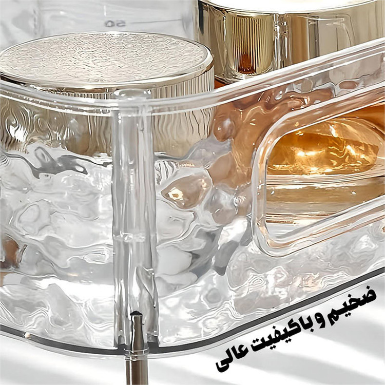 استند لوازم آرایشی مدل سه طبقه کد کالافان