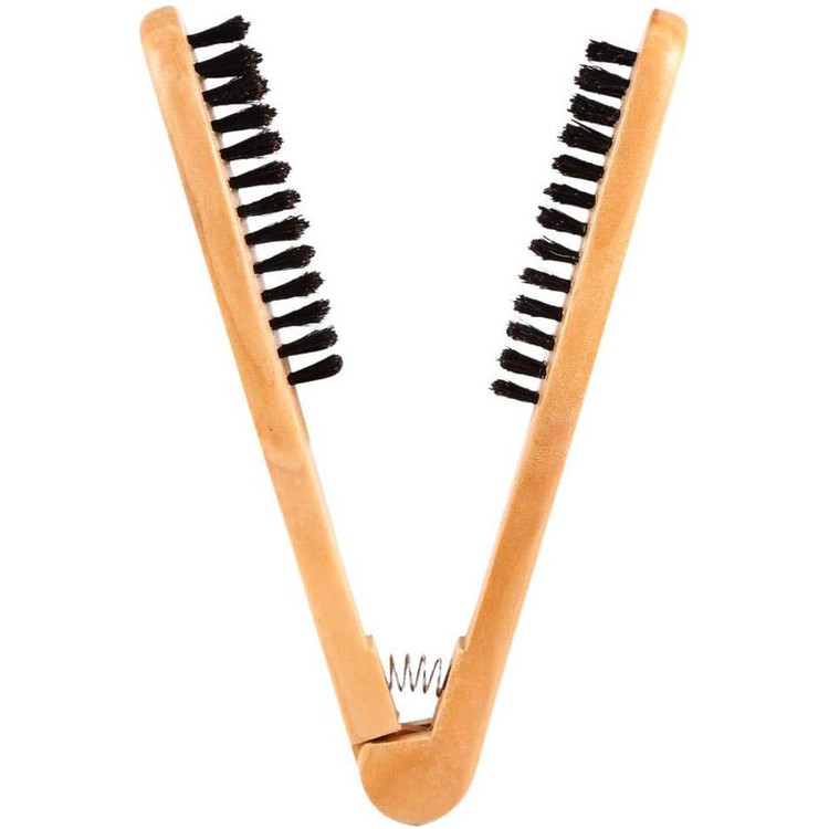 برس کراتین مو مدل چوبی کد K23IX