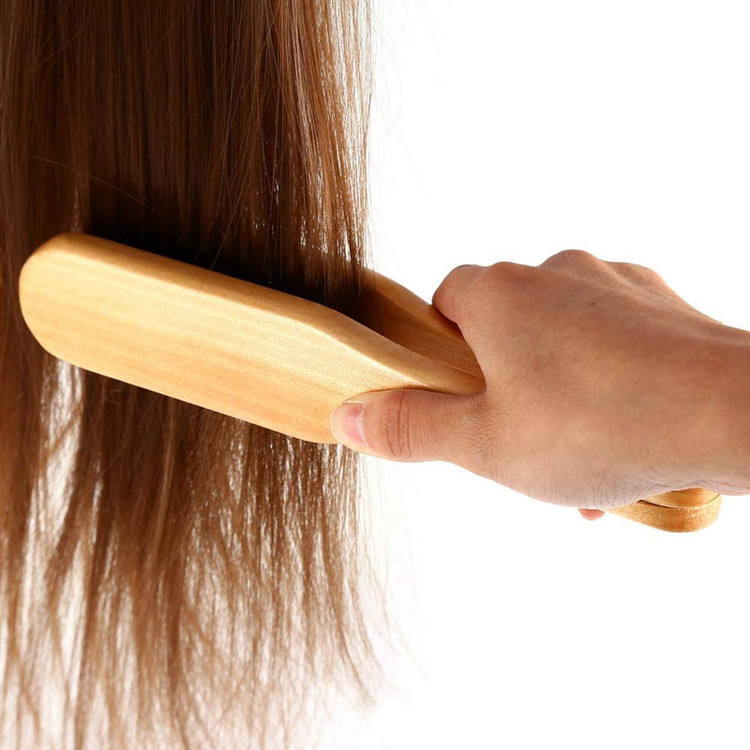 برس کراتین مو مدل چوبی کد K23IX