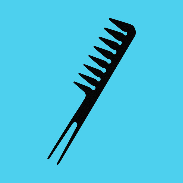 شانه داندانهدرشت مو مدل لاوین کد KA5051