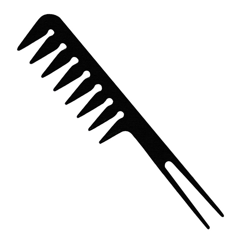 شانه داندانه‌درشت مو مدل لاوین کد KA5051