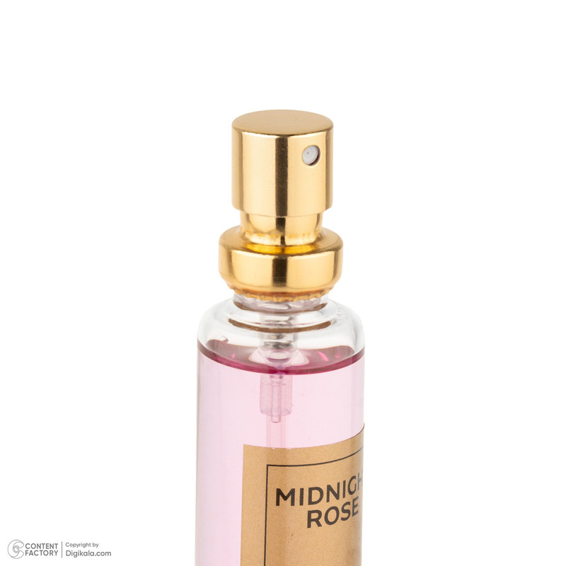 عطر جیبی زنانه صندل مدل Lancome Midnight rose با رایحه شیرین و گرم حجم 25 میلی‌لیتر