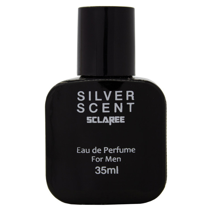 عطر جیبی مردانه اسکلاره مدل Silver scent حجم 35 میلی لیتر مجموعه دو عددی