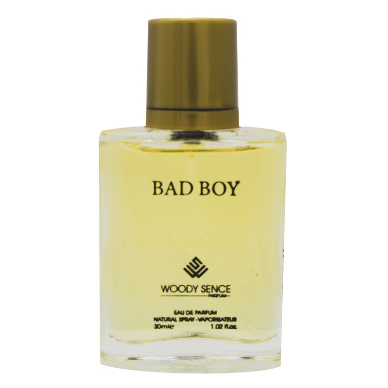 عطر جیبی مردانه وودی سنس مدل BAD BOY حجم 30 میلی لیتر
