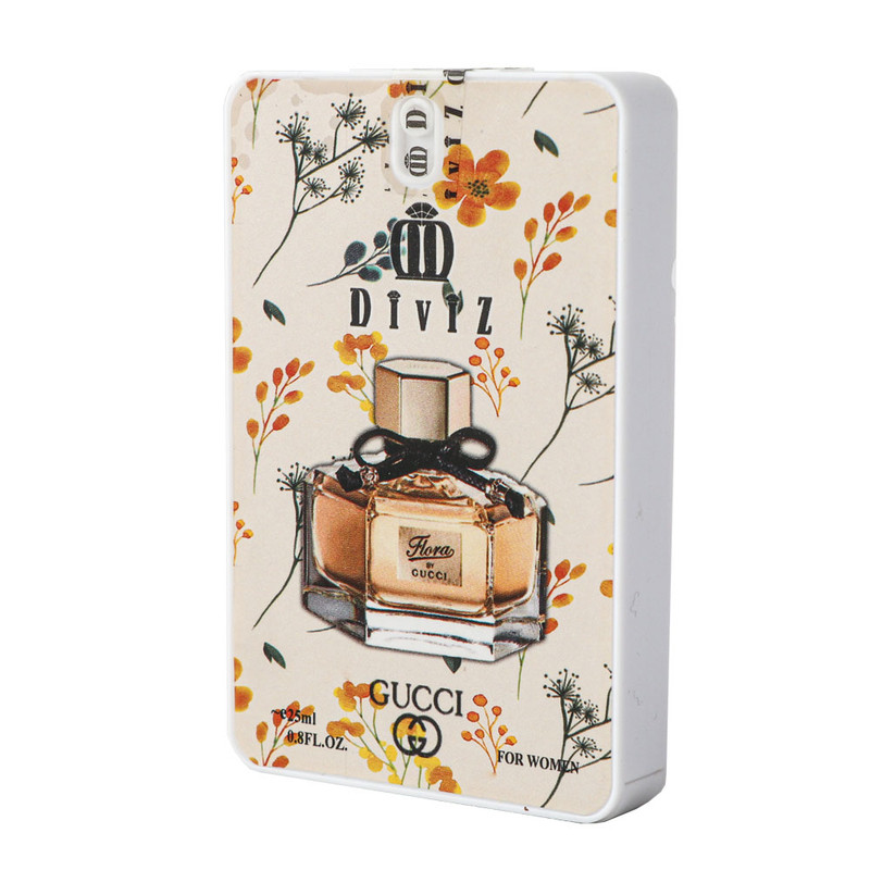 عطر جیبی زنانه دیوایز مدل گوچی فلورا با رایحه گرم حجم 25 میلیلیتر