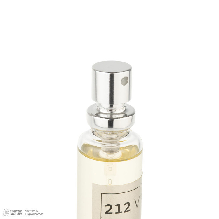 عطر جیبی مردانه صندل مدل 212vip با رایحه تند و خنک حجم 25 میلیلیتر