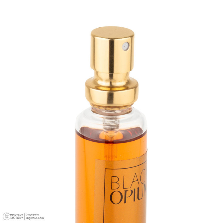 عطر جیبی زنانه صندل مدل بلک اوپیوم با رایحه گرم و شیرین حجم 25 میلیلیتر
