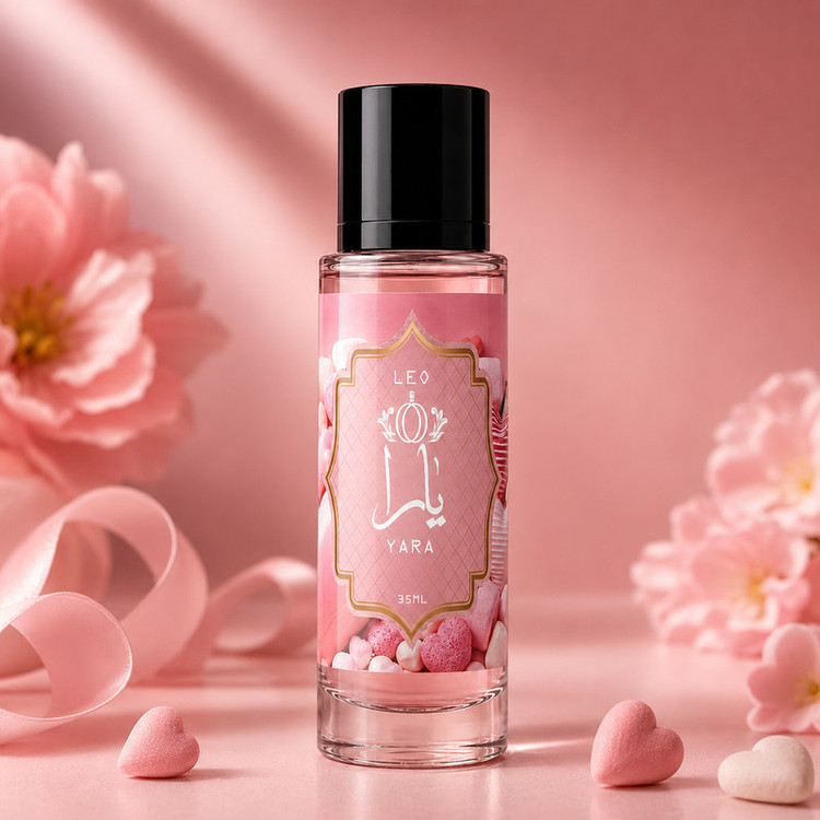 عطر جیبی زنانه لئو مدل یارا با رایحه گرم و شیرین حجم 35 میلیلیتر