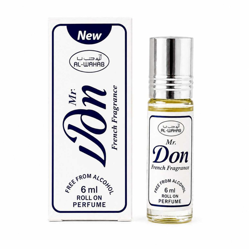 عطر جیبی مستر دان مدل Al-Wahab با رایحه خنک جم 6 میلی‌لیتر
