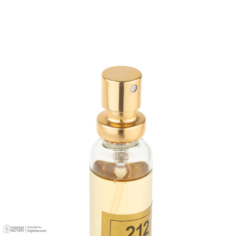 عطر جیبی زنانه صندل مدل 212 VIP WOMEN با رایحه شیرین و گرم حجم 25 میلیلیتر